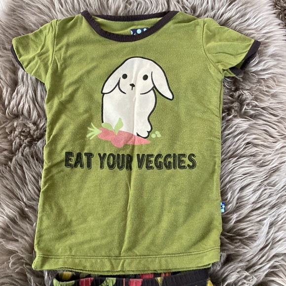 Kickee bamboo toddler pjs - Picture 2 of 5